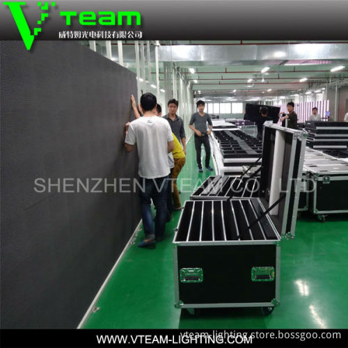 indoor full color P5 led video wall concert stage led display
